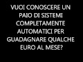Guadagnare Su Internet Automaticamente