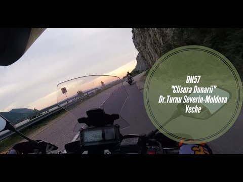Trasee moto 2019: DN57 Clisura Dunarii - Dr. Turnu Severin - Moldova Veche