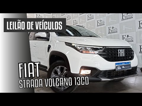 LEILÃO - FIAT/STRADA VOLCANO 13CD - 'Freitas Leiloeiro'
