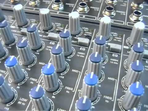 Behringer sx2442fx mixer tutorial/review - 1/2