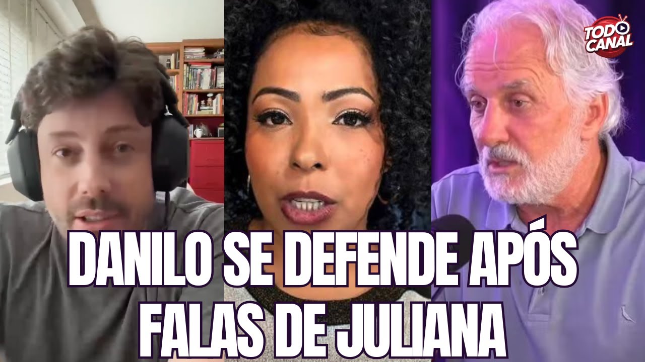 Danilo Gentili se pronuncia sobre caso Juliana e Otávio Mesquita: "Velho mala"