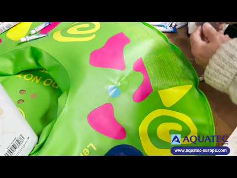 Aquatec Europe - Repair on a pin hole on an inflatable PVC tube
