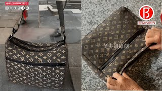 How to make a large capacity messenger bag Full Video Tutorial