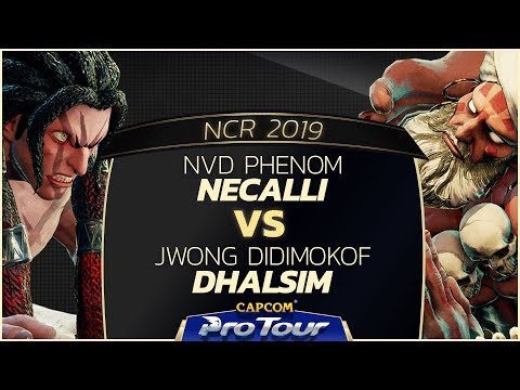NVD Phenom (Necalli) vs JWONG Didimokof (Dhalsim) - NCR 2019 - Day 1 Pools - CPT 2019