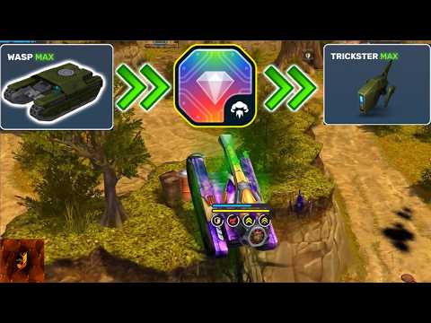 Tanki Online - Wasp + Trickster Drone is BEAST MODE ON! #3