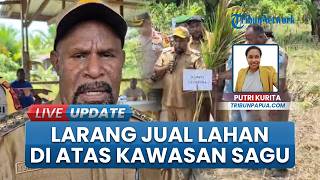 Bupati Jayapura Larang Keras Penjualan Lahan di Atas Kawasan Pohon Sagu, demi Jaga Ketahanan Pangan