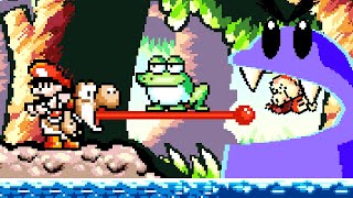 Yoshi's Island - No Damage 100% Walkthrough (World 3)