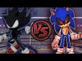DARK SONIC Vs SONIC EXE Sonic The Hedgehog Cartoon Rap Battle CARTOON RAP ATTACK