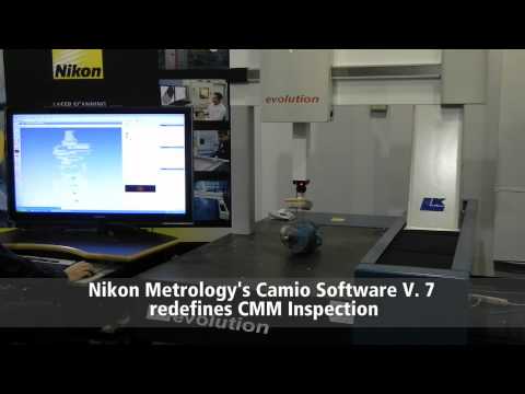 Nikon metrology xc65d - digital cross scanner mounted on a c...