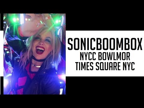 THIS IS SONICBOOMBOX NYCC PARTY! BOWLMOR TIMES SQUARE NYC NEW YORK CITY COMIC CON afterparty