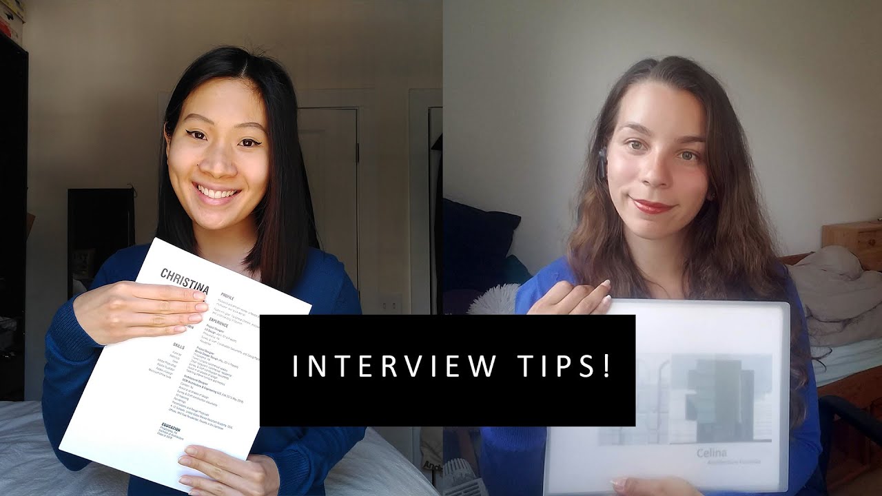 INTERVIEW TIPS FOR ARCHITECTURE | What to bring, how to prepare, questions asked and common mistakes