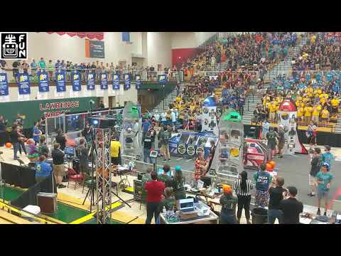FRC 330 The Beach Bots Standing Ovation at 2019 IRI - Indiana Robotics Invitational