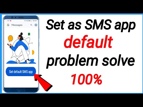 Set SMS As Default Problem Solution// how to fix set as default Problem in hindi Technical dilo