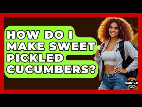 How Do I Make Sweet Pickled Cucumbers? - Survival Skills for Everyone