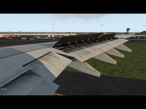 iniBuilds A300-600R(F) Landing Test Flap Up sound