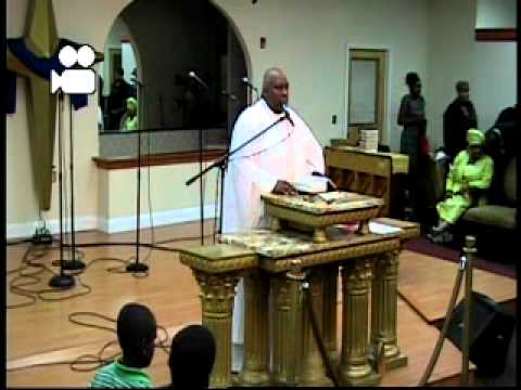 Bishop Kenneth Moales at Pastor Marichal Monts Anniversary 2009 Part 1
