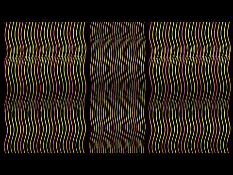 Club Visuals 334 - Vertical Waiving Lines Free Background Video HD