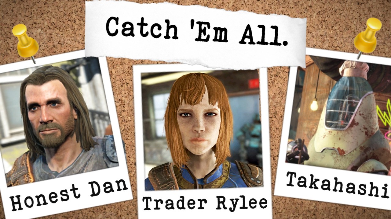 Recruiting EVERY Unique Settler in Fallout 4