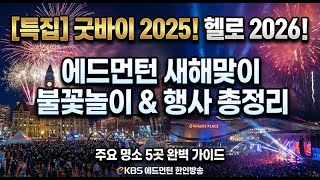 굿바이 2025! 새해맞이 명소 총정리