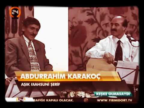 Âşık Mahsuni Şerif'in Abdurrahim Karakoç'a Yazdığı Şiir