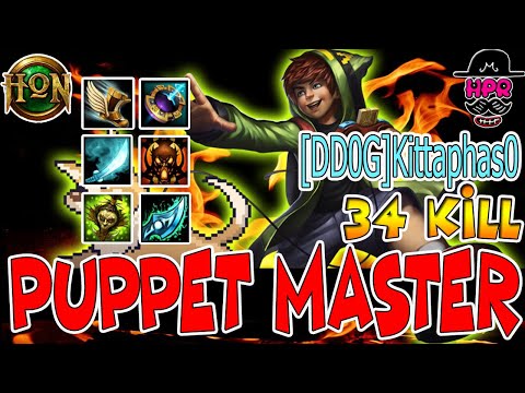 HoN Puppet Master Gameplay - [DD0G]Kittaphas0 - Rank_Silver III