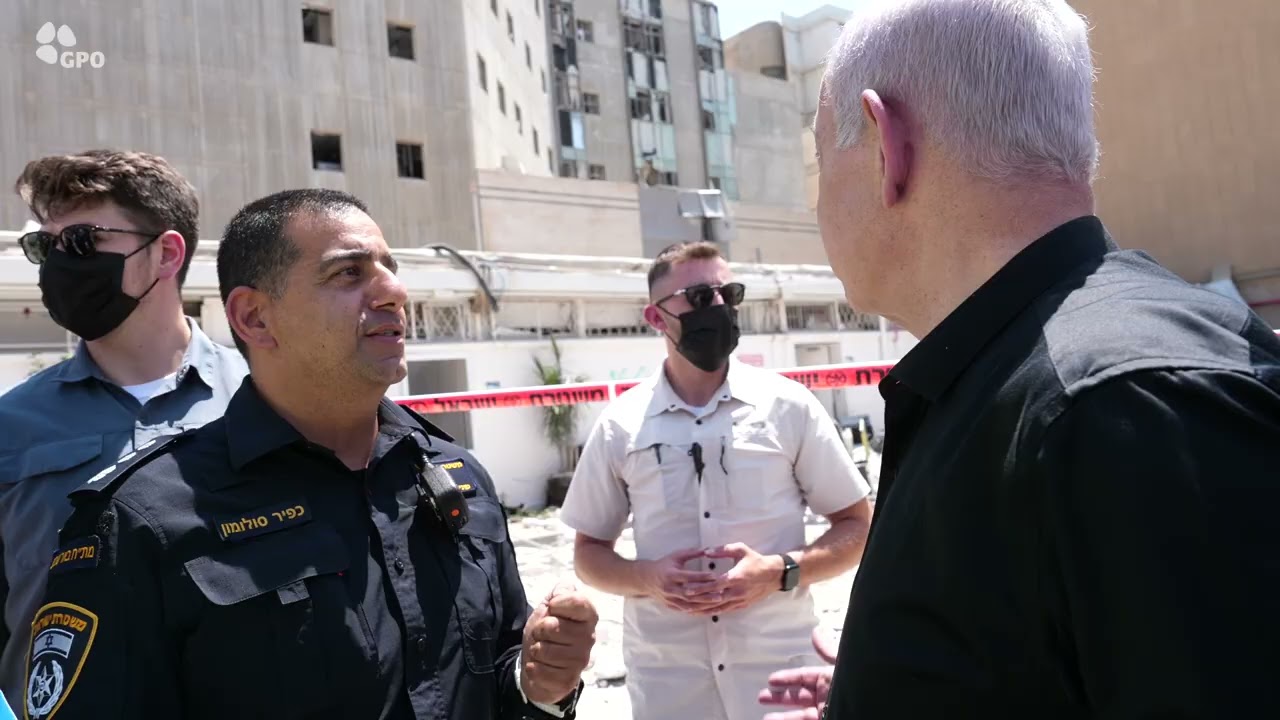 ראש הממשלה בנימין נתניהו בבית החולים סורוקה