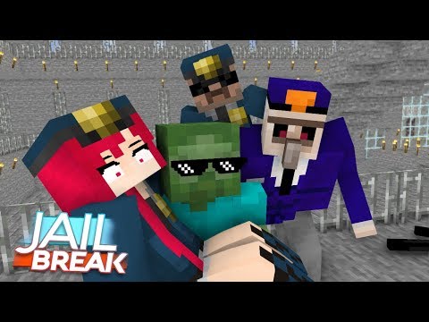 Monster School : JailBreak Full Movie - Minecraft Animation