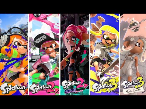 Splatoon Series - FULL GAME No Commentary (All Games + DLC) (Longplay)