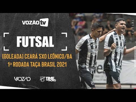 [FUTSAL] Ceará 5x0 Leônico/BA - 1ª rodada Taça Brasil 2021