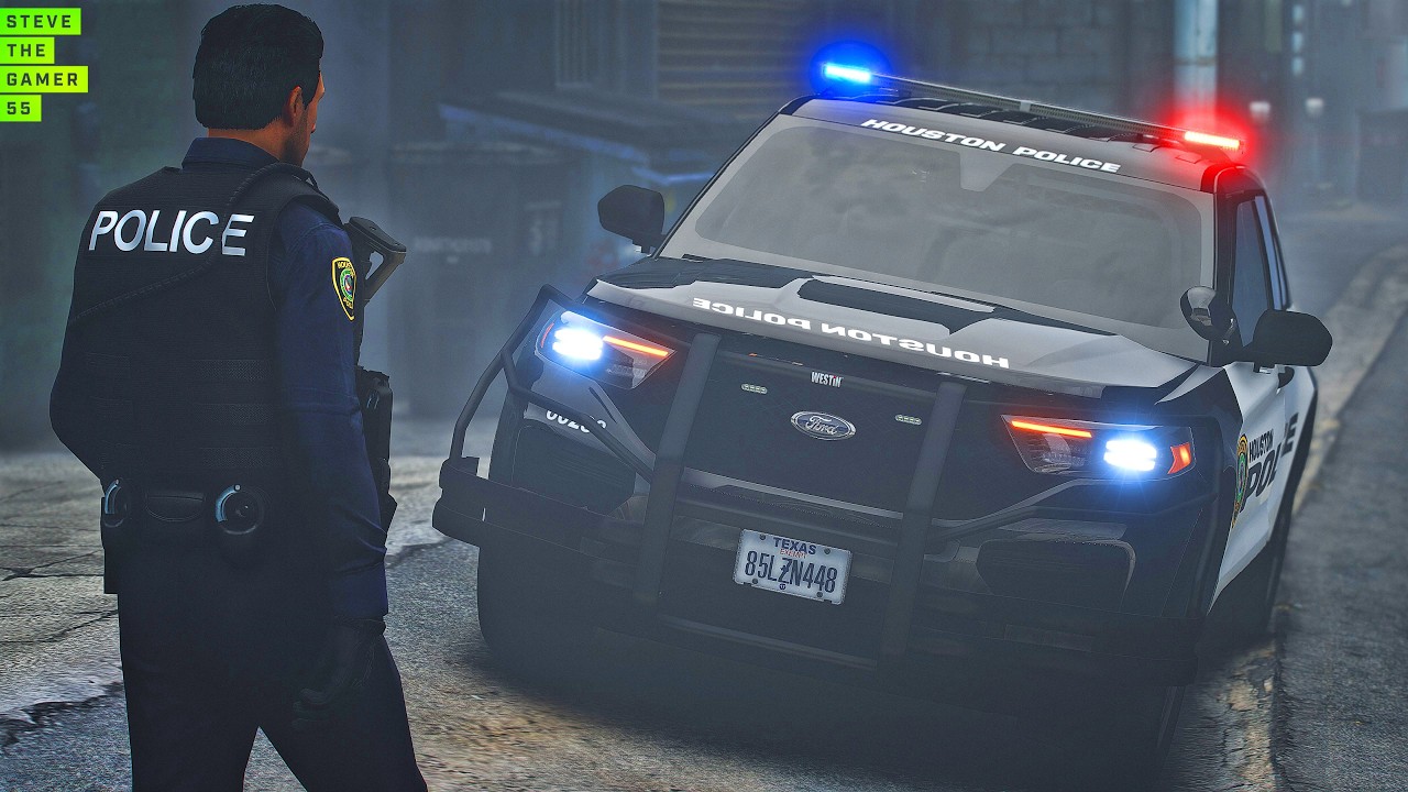 Explorer Unit on Duty 🚨 | HPD Sunday City Patrol (LSPDFR GTA 5 Mods)