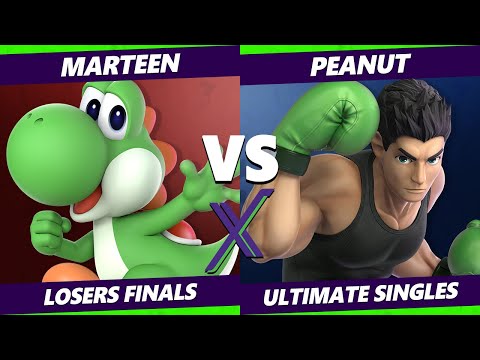 S@X 362 Online Losers Finals - marteen (Yoshi) Vs. Peanut (Little Mac) Smash Ultimate - SSBU