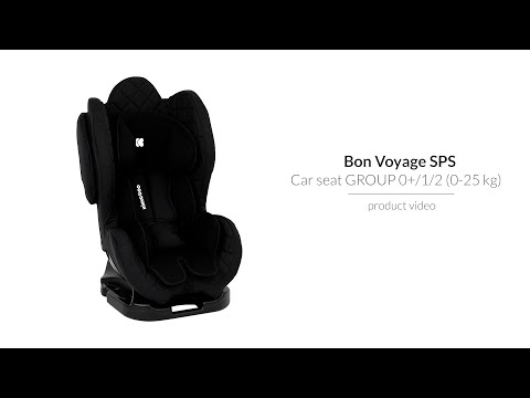 Стол за кола 0-1-2 (0-25 кг) Bon Voyage Black 2020 Kikkaboo  2