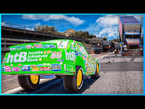 *CRAZY* Cars Chick Hicks Crashes Ep.10 – GTA 5