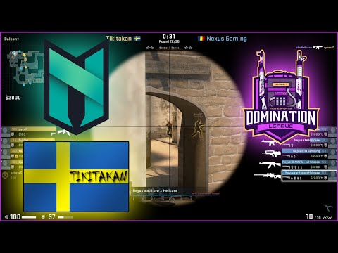 GAME for PLAYOFFS! | Nexus vs TIKITAKAN - Domination League - HiGHLiGHTS | CSGO