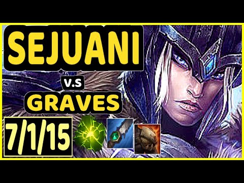 GILIUS (SEJUANI) vs GRAVES - 7/1/15 KDA JUNGLE CHALLENGER GAMEPLAY - EUW