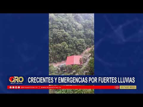 Barbosa enfrenta una difícil situación por fuertes lluvias y crecientes repentinas | Oro Noticias