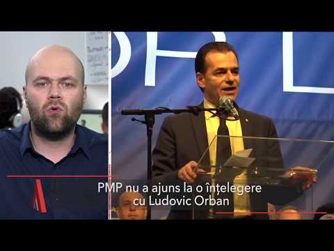 Stiri Mediafax 22 Octombrie - PMP nu a ajuns la o înțelegere cu Ludovic Orban