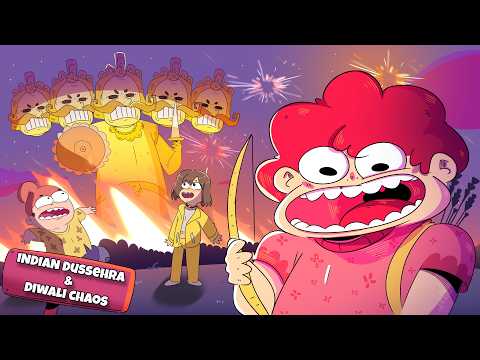 Indian Dussehra & Diwali Chaos Ft. @NOTYOURTYPE
