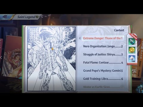 Saint Seiya Awakening SEA - Livre de Shura Stage 1