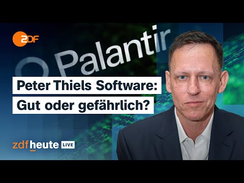 Video Thumbnail: Palantir: Wie die Polizei die Software nutzen will und warum die Kritik so groß ist | ZDFheute live