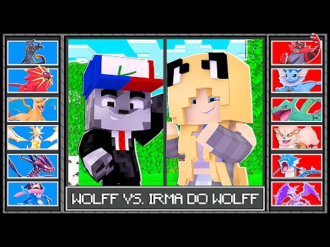Minecraft : Pokemon Red & Blue - BATALHEI COM MINHA IRMÃZINHA NA LIGA POKEMON RED E BLUE! Ep. 8