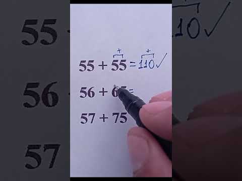 A Special Addition Trick for Special Numbers Only #mathtrick #mathematica #mathematics #maths