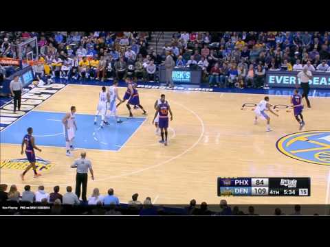 #Jusuf Nurkic blocks Archie Goodwin#