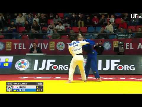 Hansoku-make. Waki-gatame. Grand Slam Tel-Aviv 2023. DEGUCHI  - BILODID