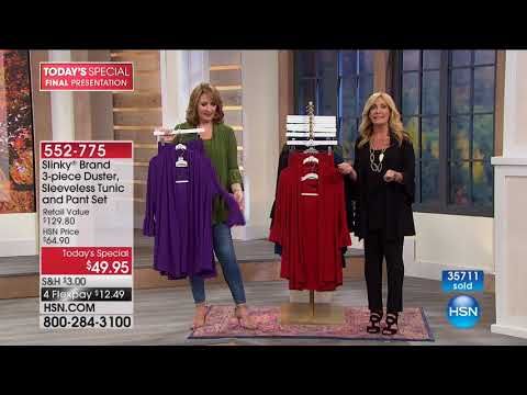 HSN | Slinky Brand Fashions 08.12.2017 - 09 PM