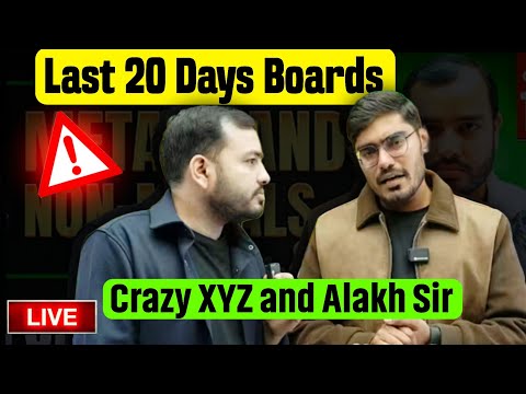 Unexpected Collab💥 || Crazy XYZ Alakh Sir IN LIVE CLASS | Crazy XYZ ki RAID in LIVE CLASS 😱