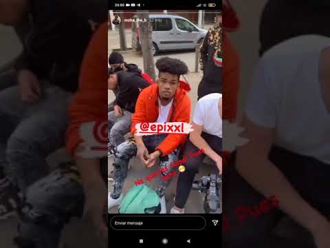 Amigo de Moha The B encuentra a Epi que le tiro a Moha The B hace un año,y lo humillan😂😂😂