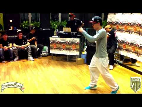 Master Fresh 2013 - Oscar vs Leo - Popping Final