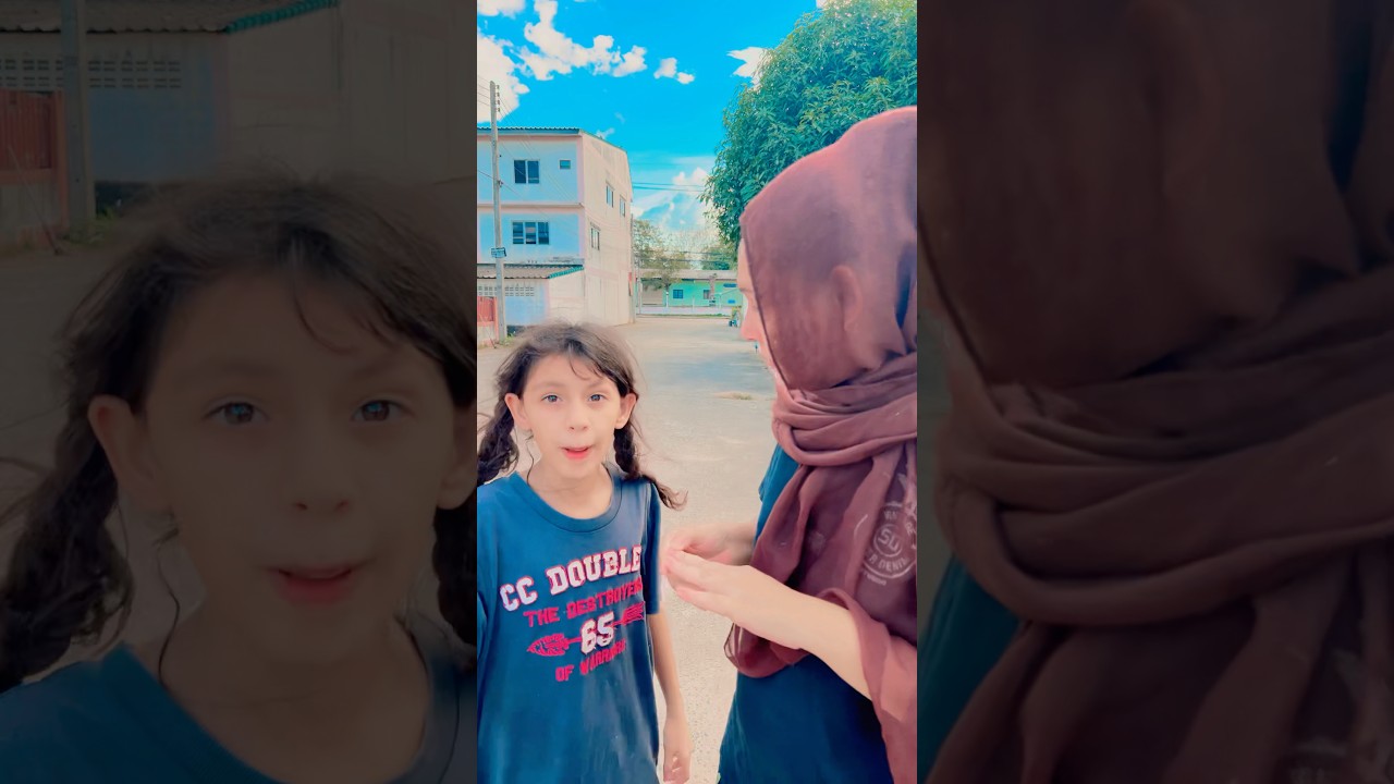 แม่ มาดูหิมะตกบ้านเรา #funny #adamfamily #mom #sister #youtube