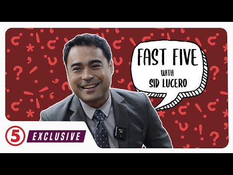 EXCLUSIVE FAST FIVE with Sid Lucero